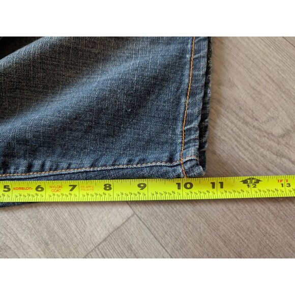 Womens Baccini Denim Bermuda Shorts With Polka Dot Scarf Belt Size 10 - Picture 5 of 5